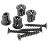 Image de Kit 4 vis + 4 douilles 5029303600/5 pour Four ARTHUR MARTIN,, ESSENTIEL B, FAURE, ZANUSSI , FOUR ENCASTRABLE ESSENTIELB EFMC65N1, FOUR ENCASTRABLE