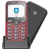 Image de Telephone bloc seniors Doro 1880 rouge 4g