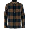 Image de Fjällräven - Canada Shirt - Chemise homme Chestnut / Dark Navy - S