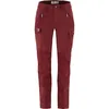 Image de Fjällräven - Nikka Trousers Curved - Pantalon trekking femme Bordeaux Red - EU 36