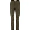 Image de Fjällräven - Stina Trousers - Pantalon randonnée femme Dark Olive - EU 38 - Short