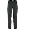 Image de Fjällräven - Kaipak Trousers - Pantalon randonnée homme Dark Grey / Black - EU 52 - Short