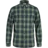 Image de Fjällräven - Övik Travel Shirt LS - Chemise homme Dark Navy / Patina Green - L