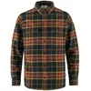 Image de Fjällräven - Övik Twill Shirt - Chemise homme Autumn Leaf / Dark Navy - L