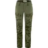 Image de Fjällräven - Keb Trousers - Pantalon randonnée femme Green Camo / Laurel Green - EU 40 - Regular