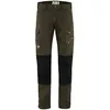 Image de Fjällräven - Vidda Pro Trousers - Pantalon randonnée homme Dark Olive / Black - EU 44 - Long