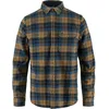 Image de Fjällräven - Singi Heavy Flannel Shirt - Chemise homme Dark Navy / Buckwheat Brown - M
