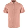 Image de Fjällräven - Övik Travel Shirt SS - Chemise homme Dusty Rose - M