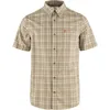 Image de Fjällräven - Övik Lite Shirt SS - Chemise homme Fossil / Chalk Rose - XL
