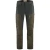 Image de Fjällräven - Keb Trousers - Pantalon randonnée homme Dark Olive / Dark Grey - EU 56 - Regular