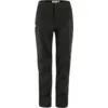Image de Fjällräven - Abisko Hike Trousers - Pantalon randonnée femme Black - EU 44 - Regular