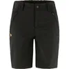 Image de Fjällräven - Abisko Trail Stretch Shorts W - Short randonnée femme Black - EU 46