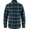 Image de Fjällräven - Singi Heavy Flannel Shirt - Chemise homme Dark Navy / Indigo Blue - S