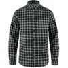 Image de Fjällräven - Övik Flannel Shirt - Chemise homme Dark Navy / Chalk White - M
