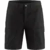 Image de Fjällräven - Abisko Hybrid Trail Shorts - Short randonnée homme Black - EU 54