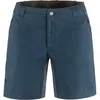 Image de Fjällräven - Hoja Hybrid Shorts W - Short vélo femme Navy - EU 36
