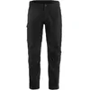 Image de Fjällräven - Abisko Hybrid Trail Zip-Off Trousers - Pantalon randonnée convertible homme Black - EU 56 - Regular
