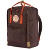 Image de Fjällräven - Kånken Koncept Laptop 15" - Sac à dos urbain Black Oak / Rowan Red - 18 L