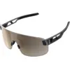 Image de Poc - Elicit Cat 2 - Lunettes vélo Uranium Black 2026 - Clarity Trail Partly Sunny Silver Cat 2