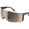 Image de Poc - Propel Cat 2 - Lunettes vélo Uranium Black 2026 - Clarity Trail Partly Sunny Silver Cat 2