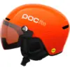 Image de Poc - Pocito Obex Visor - Casque ski avec visière enfant Fluorescent Orange - XXS / XS (48 - 52 cm)