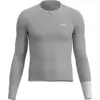 Image de Poc - Cadence L/S Jersey - Maillot vélo homme Granite Grey - XL