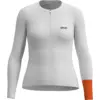 Image de Poc - Cadence L/S Jersey - Maillot vélo femme Hydrogen White - M