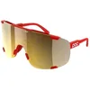Image de Poc - Devour Cat 2 - Lunettes vélo Prismane Red - Clarity Road Partly Sunny Gold Cat 2
