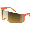 Image de Poc - Propel Cat 3 - Lunettes vélo Fluorescent Orange Translucent - Clarity Road Sunny Gold Cat 3