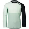 Image de Poc - MTB Pure LS Jersey - Maillot VTT homme Prehnite Green / Rock Salt - XS