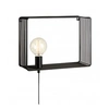 Image de Applique murale SHELF Noire 1 ampoule