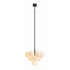 Image de Suspension MERLOT Noir 13 ampoules