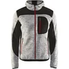 Image de Sweat zippé à capuche Blaklader gris/noir taille XL tour de poitrine 108-112 cm