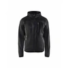 Image de Veste tricotée BLAKLADER à capuche T.M - GRIS ANTHRACITE/NOIR - 493021179799-M