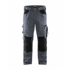 Image de Pantalon artisan BLAKLADER Sans poches flottantes T.40 - GRIS CLAIR/NOIR - 155618609499-40