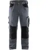 Image de Pantalon artisan BLAKLADER Sans poches flottantes T.44 - GRIS CLAIR/NOIR - 155618609499-44
