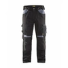 Image de Pantalon artisan BLAKLADER Sans poches flottantes T.52 - NOIR/GRIS CLAIR - 155618609994-52