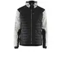 Image de Veste de travail à capuche hybride gris granulé/noir TS - BLÅKLÄDER - 593021179099S