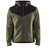 Image de Veste tricotée BLAKLADER Softshell - Vert foncé/Noir - 594025364199XXL