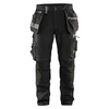 Image de Pantalon de travail artisan + stretch noir T42 - BLÅKLÄDER - 159918609900C48