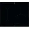 Image de EIV63343 - Table de cuisson à induction - 3 plaques de cuisson - Niche - largeur : 56 cm - profondeur : 49 cm - avec avant biseauté - noir