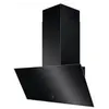 Image de Hotte décorative inclinée 90cm 615m3/h noir LFV439K