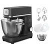 Image de Electrolux Robot pâtissier E6KM1-4BPT, Perle Noire | Deux Bols de 6L et 4L, 10 Vitesses, PerfectRiseLid, Avec fouet de cuisine, 1200 W, Acier inoxydable en occasion ou reconditionné
