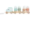 Image de Jeux de voiture train à tirer glaces JaBaDaBaDo Multicolore 35x7x11,5 cm 135-008-076