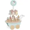 Image de Dînette crèmes glacées bois JaBaDaBaDo Beige 40x31x18 cm 135-008-027