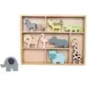 Image de Étagère avec animaux safari JaBaDaBaDo Beige 33x25x4 cm 135-007-080