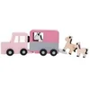 Image de Remorque à chevaux JaBaDaBaDo Rose 29x12 cm 135-007-072