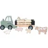 Image de Jeux de voiture JaBaDaBaDo Camion Animaux De La Ferme Vert 32x12,5x11,5 cm 135-007-127