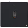Image de DELTACO GAMING Tapis de Souris Gamer XL | L 45 x l 40 x H 0,4 cm | Caoutchouc SBR | Surface Textile | Antidérapant | Grande Résistance en occasion ou reconditionné
