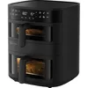 Image de Electrolux Air Fryer 800 EAFD11B, 11L, Double Tiroir Dual Zone, Sync Finish & Link Cook, Design Vertical Gain de Place avec Fenêtres, 8 Programmes, 60 200°C, 2700W, Compatible Lave-Vaisselle, Noir en occasion ou reconditionné